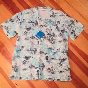 Men’s Columbia PFG s/sleeve shirt M